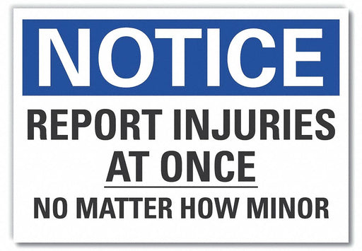 Acc Prevention Label 10 in x 14 in