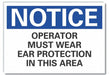 Hearing Notice Lbl 10inx14in Polyester