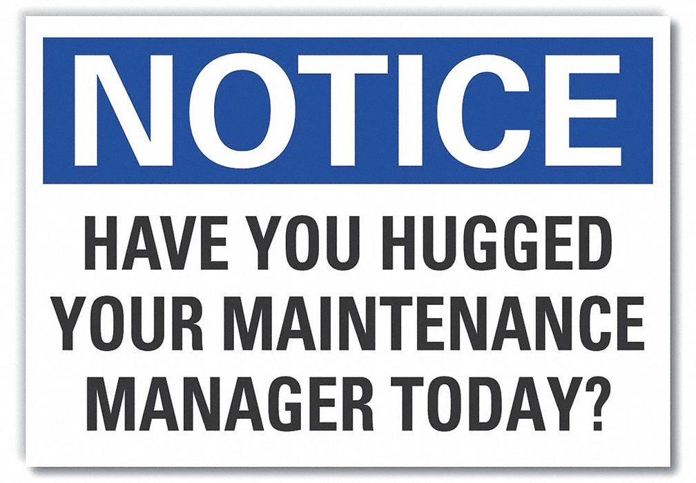 Safety Culture Notice Label 3 1/2x5in