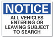 Inspection Notice Rflctv Label 5x7in