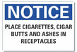 Notice Sign 10in x 14in Non-PVC Polymer
