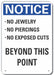 Accident Prevention Notice Sign 14x10in