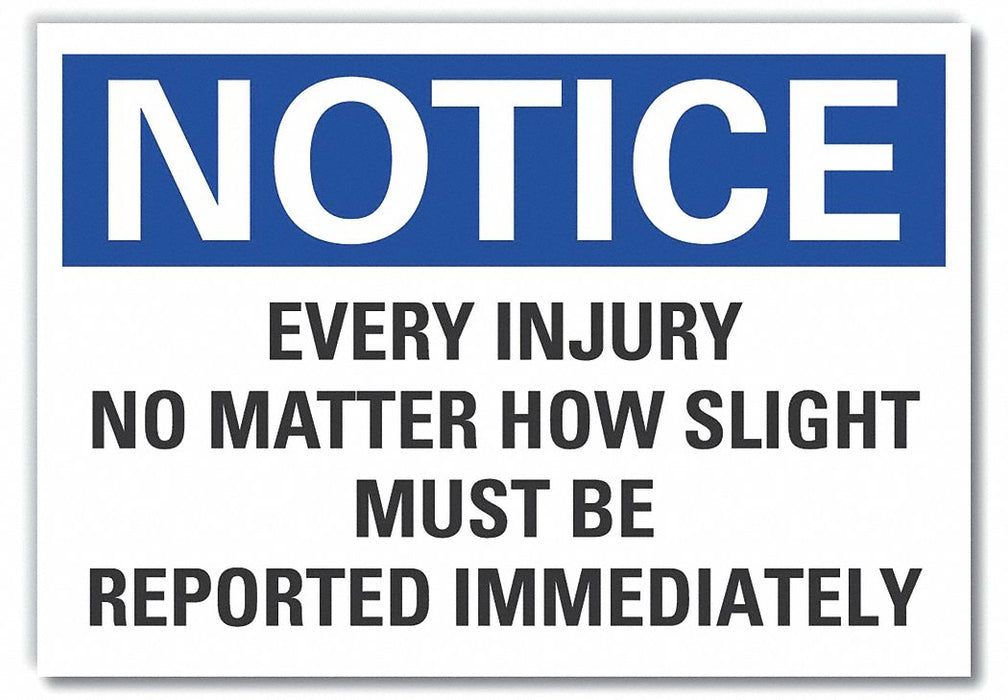 Acc Prevention Label 10 in x 14 in