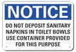 Plstc Accdnt Prvntion Notice Sign 7x10in