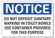 Accident Prvntion Notice Label 3 1/2x5in