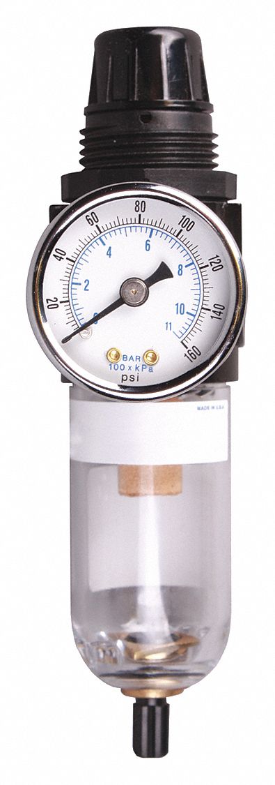 Mini filter/Regulator Poly Bowl 1/4 