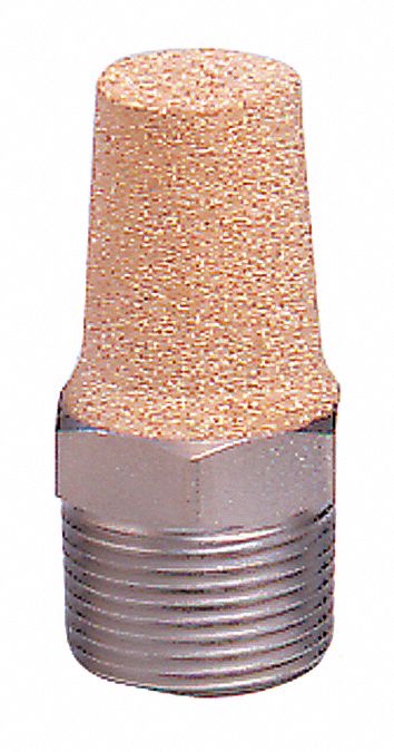 Pneumatic Exhaust Muffler 1/2 0.1 lb