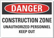 Construct Area Danger Rflct Lbl 7x10in