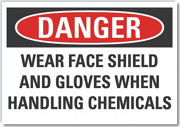 Danger Sign 10inx14in Non-PVC Polymer