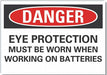 Danger Sign 7 inx10 in Non-PVC Polymer