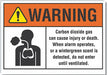 Warning Sign 7inx10in Non-PVC Polymer
