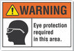 Warning Sign 7inx10in Non-PVC Polymer