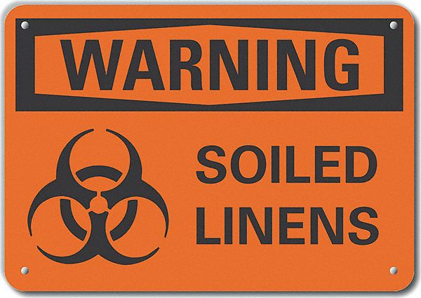 Danger Sign 7 in x 10 in Aluminum