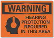 Warning Sign 7inx10in Non-PVC Polymer