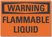 Warning Sign 7inx10in Non-PVC Polymer