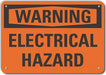 Danger Sign 7 in x 10 in Aluminum