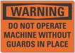 Machine Guards WarningLbl 7x10in Polyest