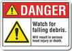 Construct Area Danger Sign 10x14in Alum