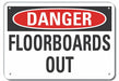 Accident Prevention Danger Sign 10x14in