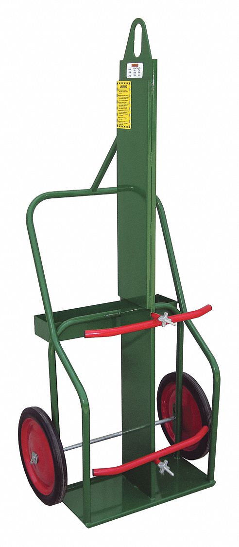Double Cylinder Cart Med Range 14 Wheel