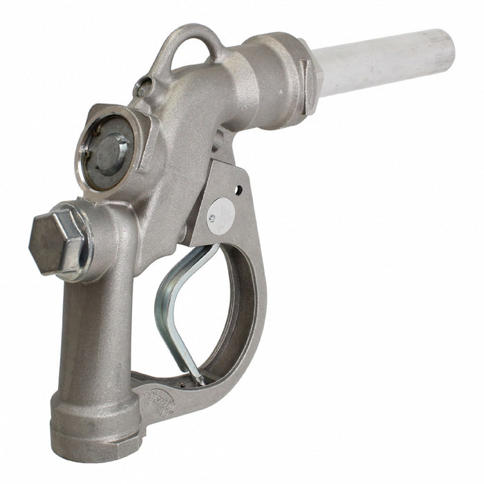 Fuel Nozzle Gray 7 in Aluminum Spout