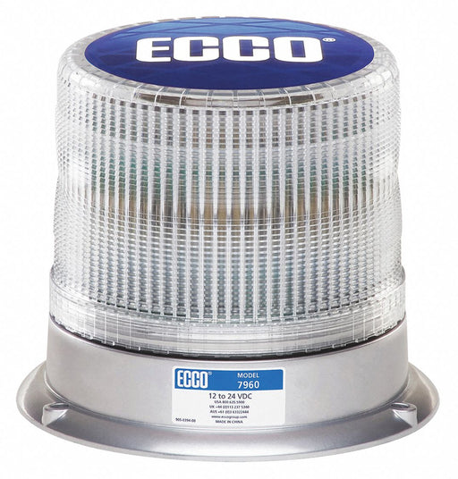Led Beacon 12-24Vdc 11 Patterns Clear