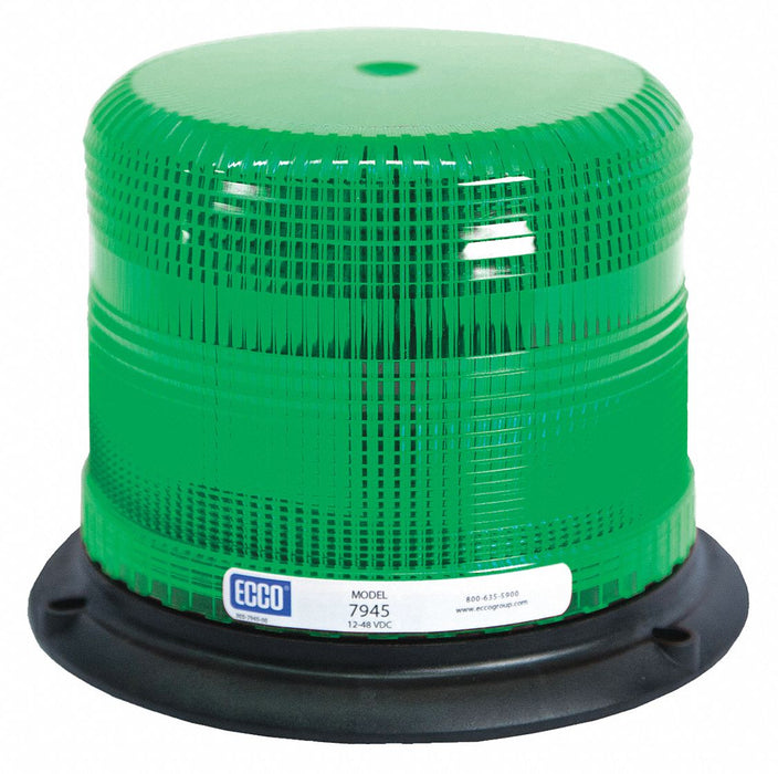 Led Beacon Epoxy Filled Low Pro Green