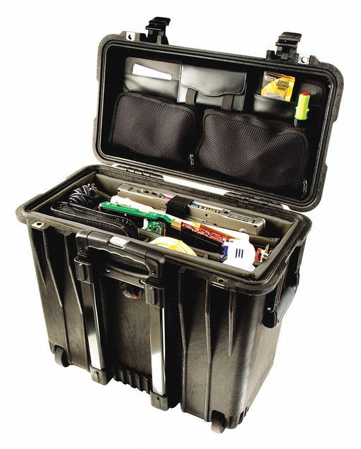 Case 1670 with Dividers and Orange Black