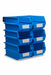 Wall Storage Bins/Rails Blue Wall