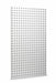 Pegboard Wall Mount Steel White 800 lb