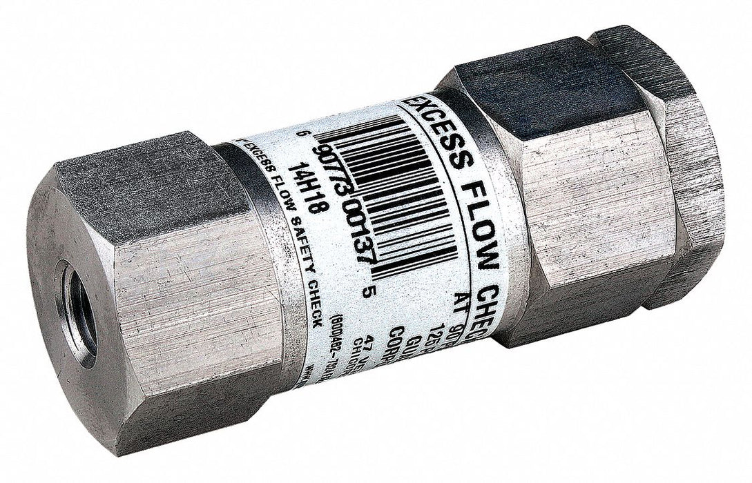 Excess Flow Check Valve 1/4 NPT