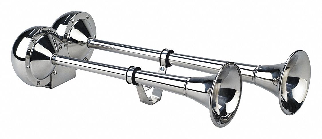 Air Horn The Dominator SS Dbl Trumpet