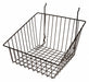 Grid Sloped Basket 12 x 8 Black PK6