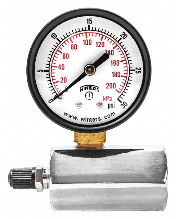 Gas Test Gauge 0-30 psi/Kpa
