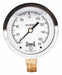 Qual Ss/Br Gauge 2.5 1/4Lm 0-160Psi