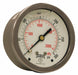 Qual Ss/Br Gauge 2.5 1/4Cb 0-300Psi/Kpa