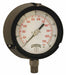 N0226 Pressure Gauge 4-1/2 Dial Size Black