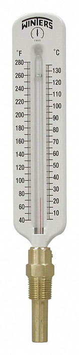 Hot Water Therm 8 Scale Btm 40-280 F/C