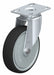 Plate Caster Swivel Polyurethane 6 5/8 H
