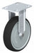 Plate Caster Rigid Polyurethane 6 5/8 H