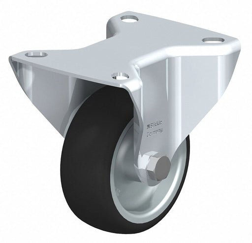 Plate Caster Rigid Polyurethane 4 H
