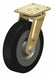 Plate Caster Swivel Rubber 14 H
