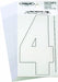 NumberLabel Vinyl 3inH 1-1/4inW PK10