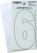 NumberLabel Vinyl 3inH 1-1/4inW PK10