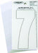 NumberLabel Vinyl 3inH 1-1/4inW PK10