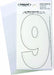NumberLabel Vinyl 3inH 1-1/4inW PK10