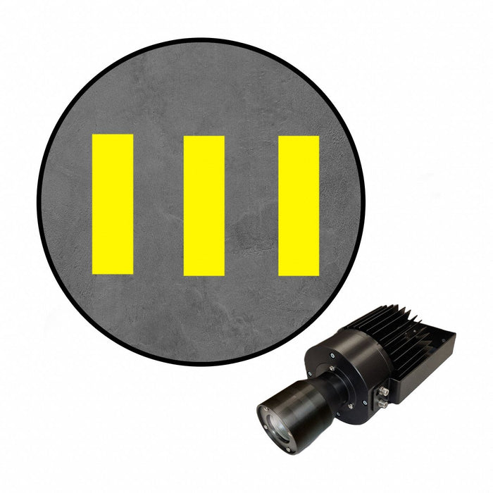 Virtual LED Safety Walkway Projector