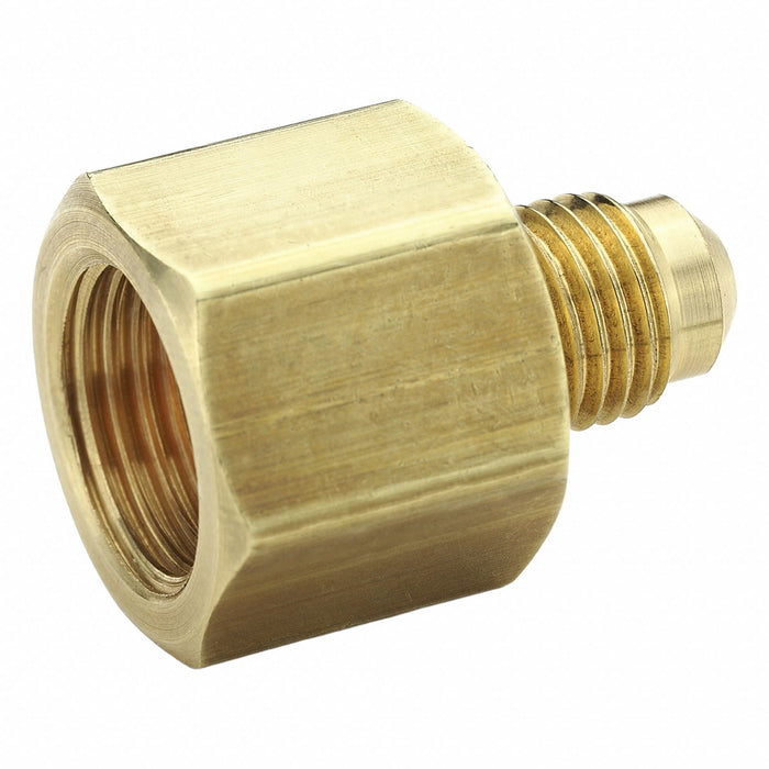 Strt Brass Flared1/4in Flared1/2in