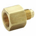 Strt Brass Flared1/4in Flared1/2in