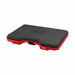 Kneeling Pad Beveled Black Red